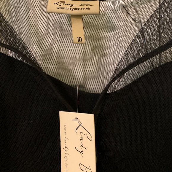 Black Lindy Bop dress 10 - Picture 5 of 5